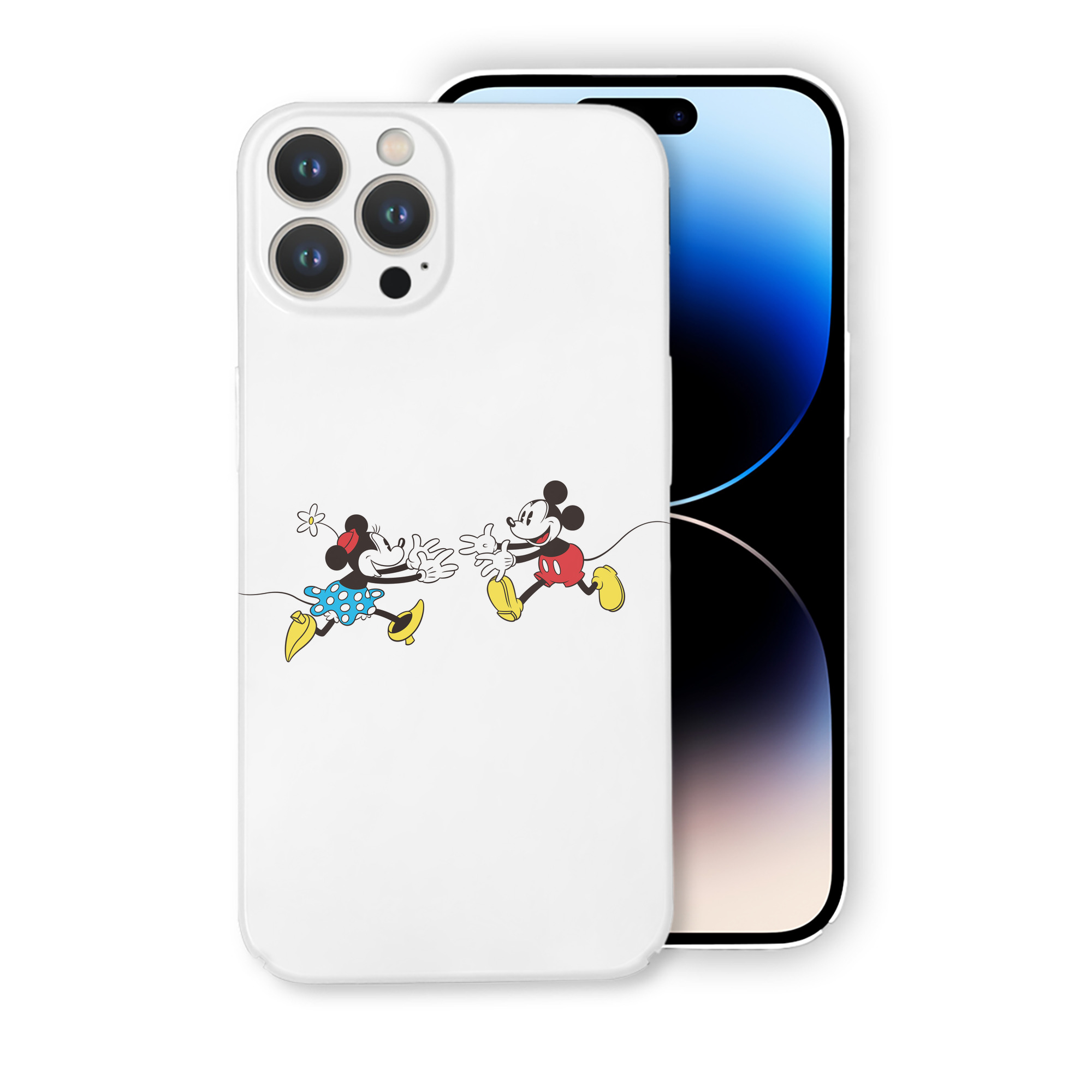 （画像用） ミッキーマウス Mickey Mouse 【iPhone 14シリーズ対応】ハードケース